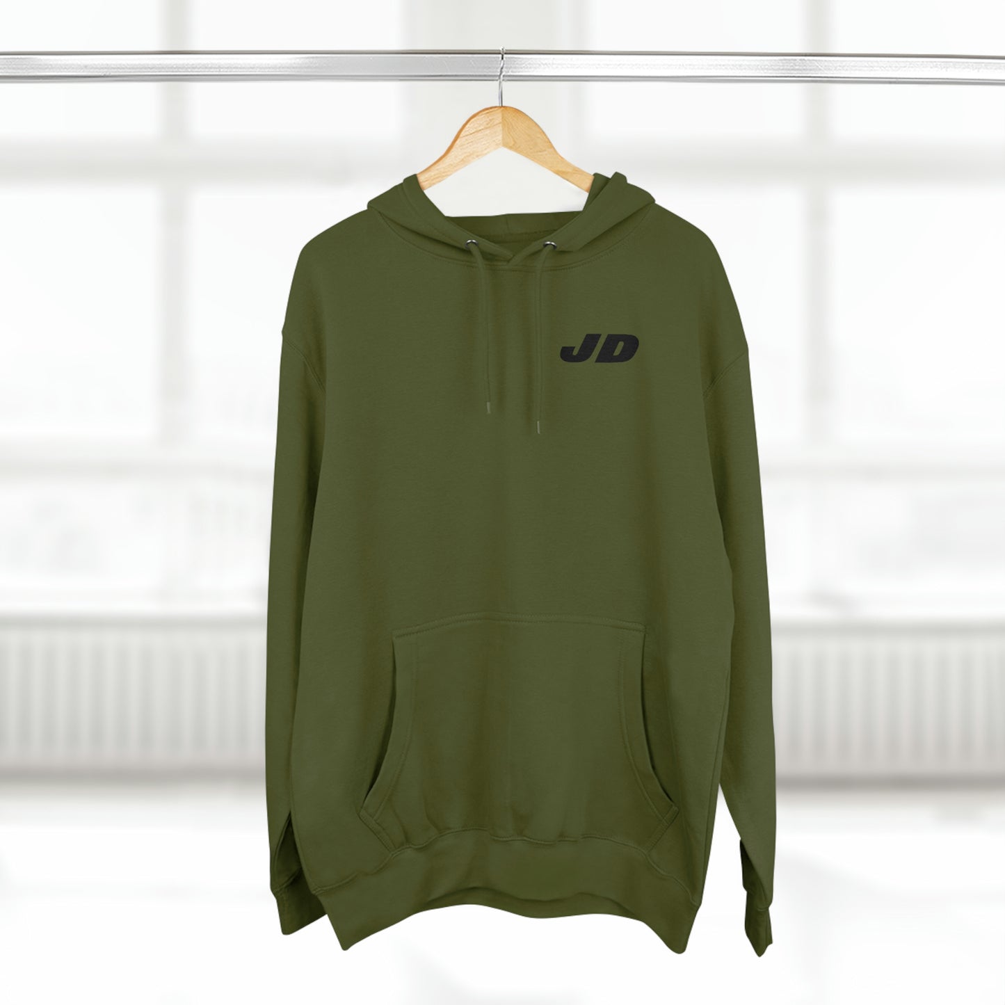 JD Unisex Premium Pullover Hoodie
