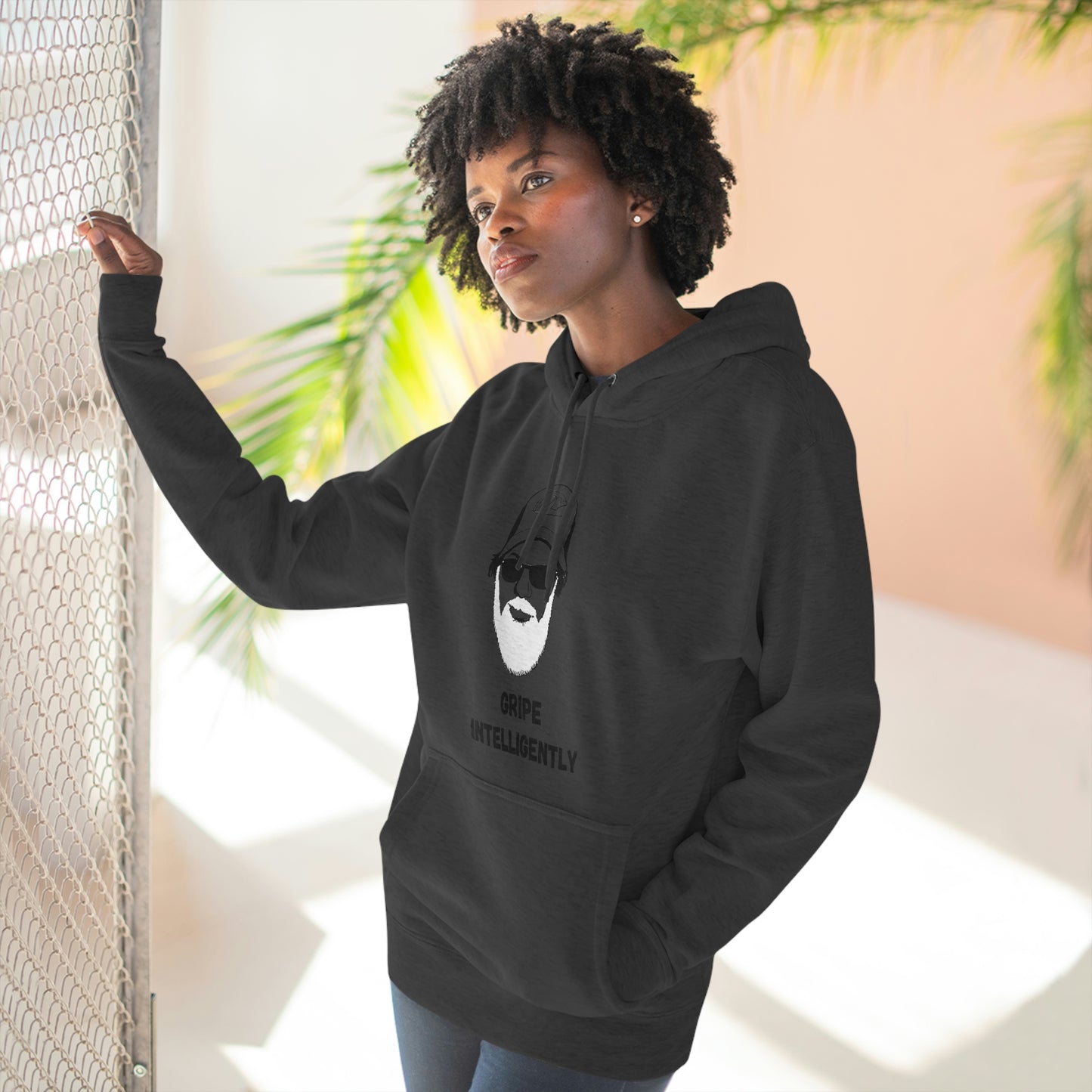 Gripe Intelligently Unisex Premium Pullover Hoodie