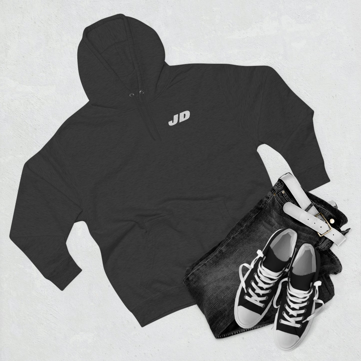 JD Unisex Premium Pullover Hoodie