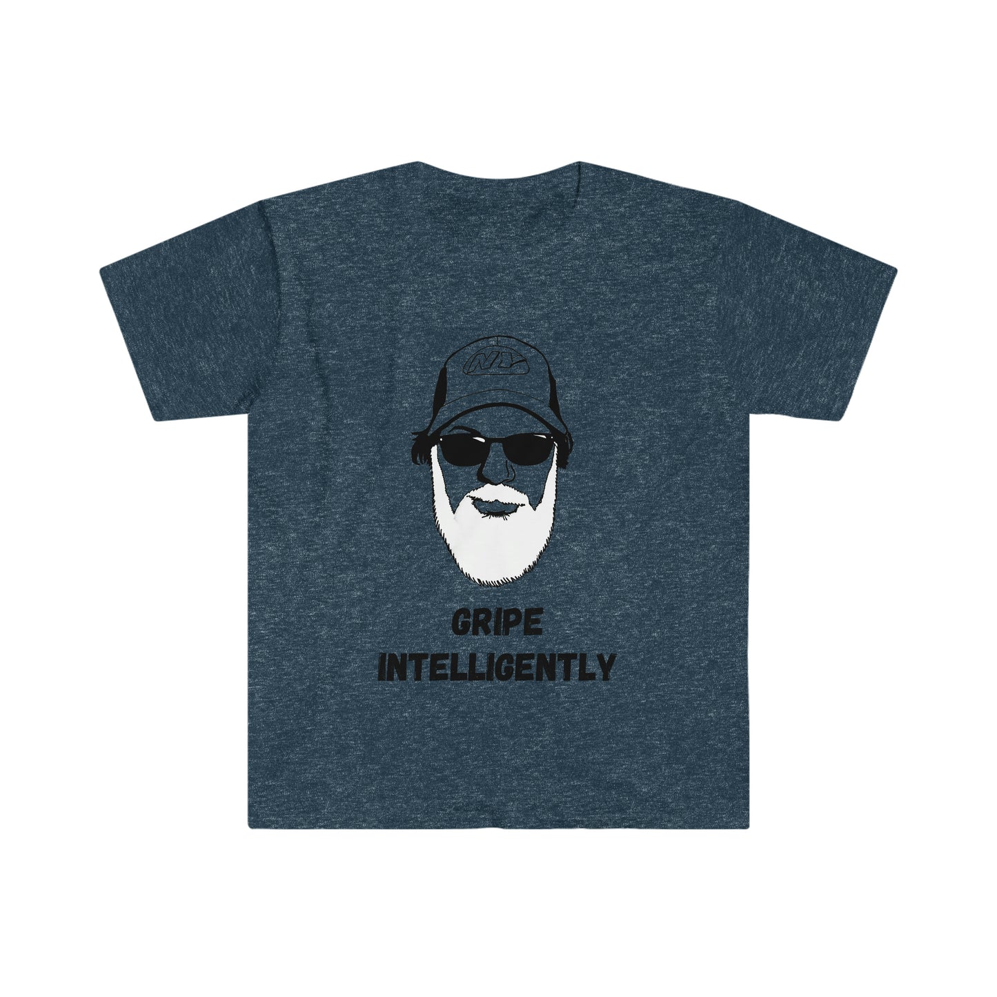 Gripe Intelligently Unisex Softstyle T-Shirt