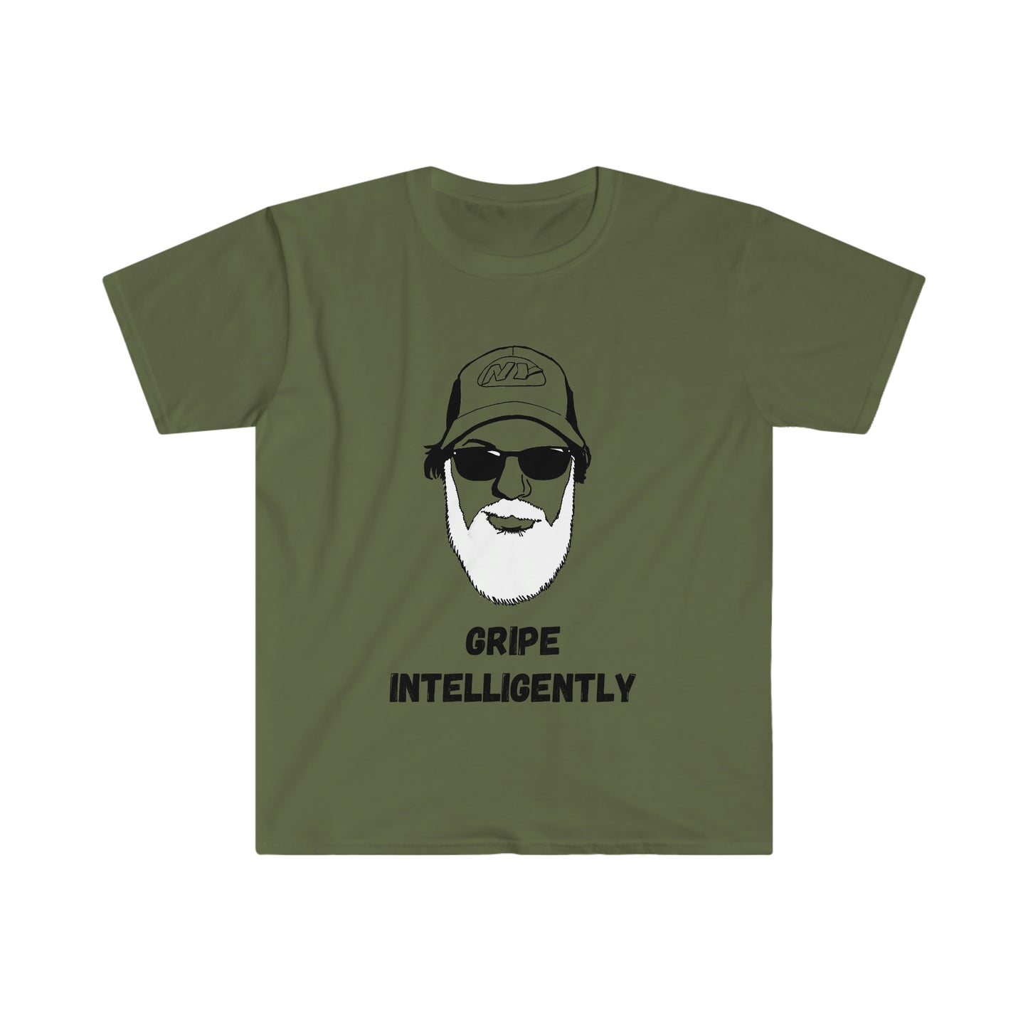 Gripe Intelligently Unisex Softstyle T-Shirt