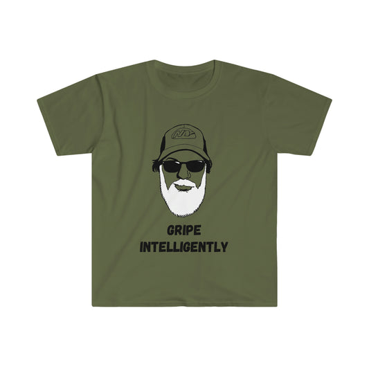 Gripe Intelligently Unisex Softstyle T-Shirt
