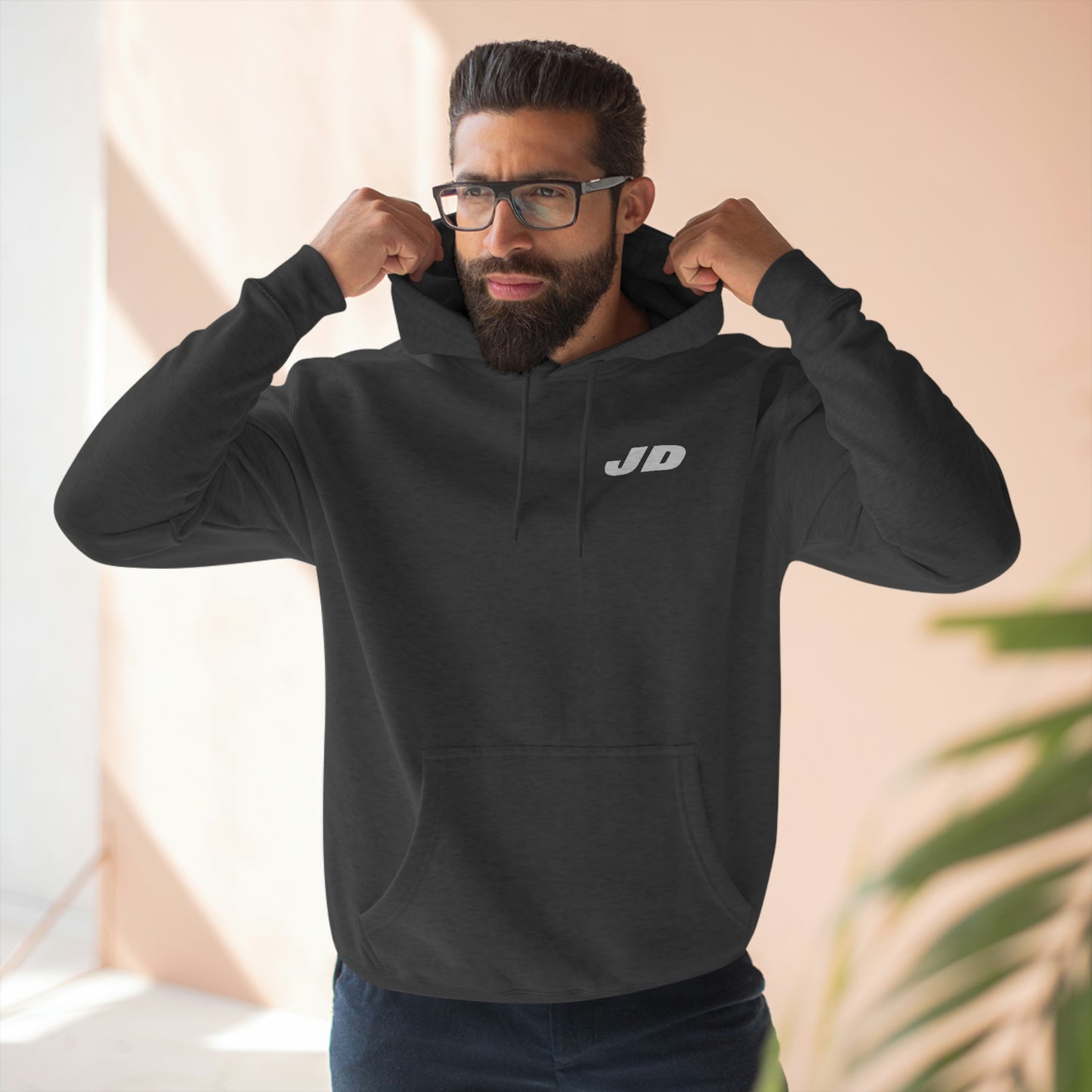 JD Unisex Premium Pullover Hoodie