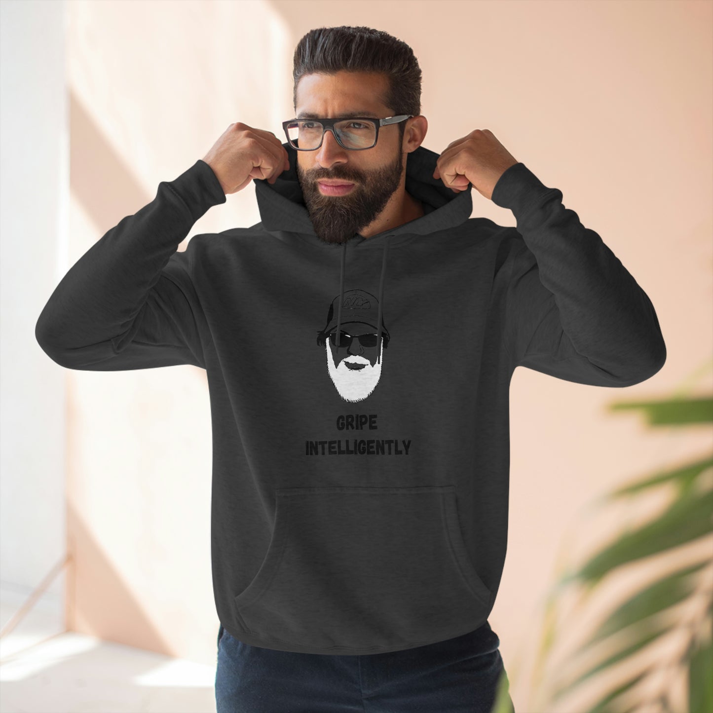 Gripe Intelligently Unisex Premium Pullover Hoodie